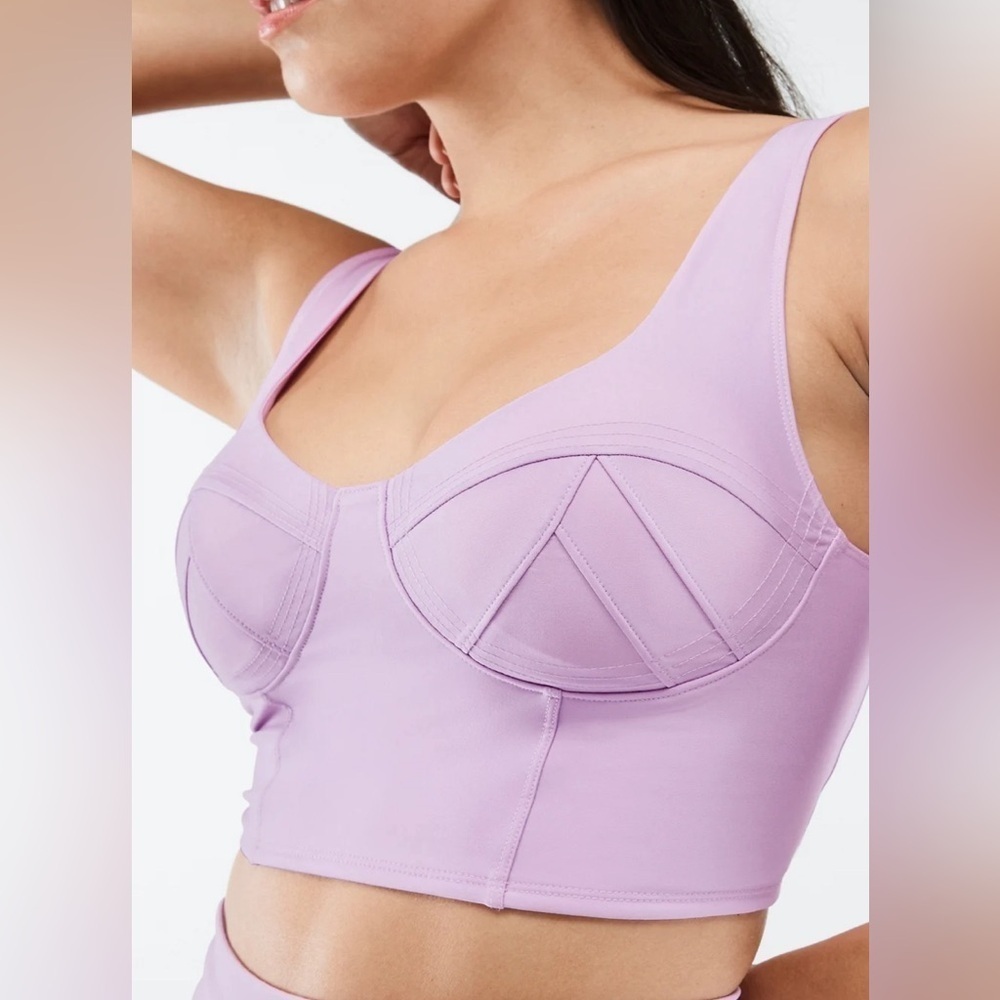 Fabletics Charlotte Low Impact Sports Bra - Black​​​​ - Picture 6 of 8